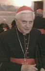 Cardinal Joseph Ratzinger, the future Pope Benedict XVI, when President of the Sacred Congregation for the Doctrine of the Faith